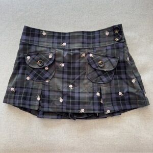 NWT Urban Outfitters Plaid Mini Skirt